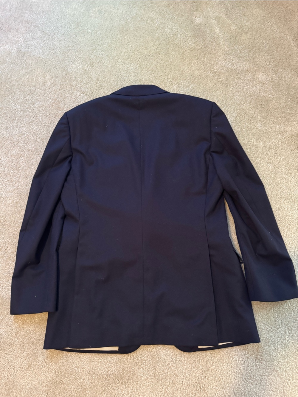 Paul Stuart Men's Navy Sport Coat Blazer - Picture 5 of 6